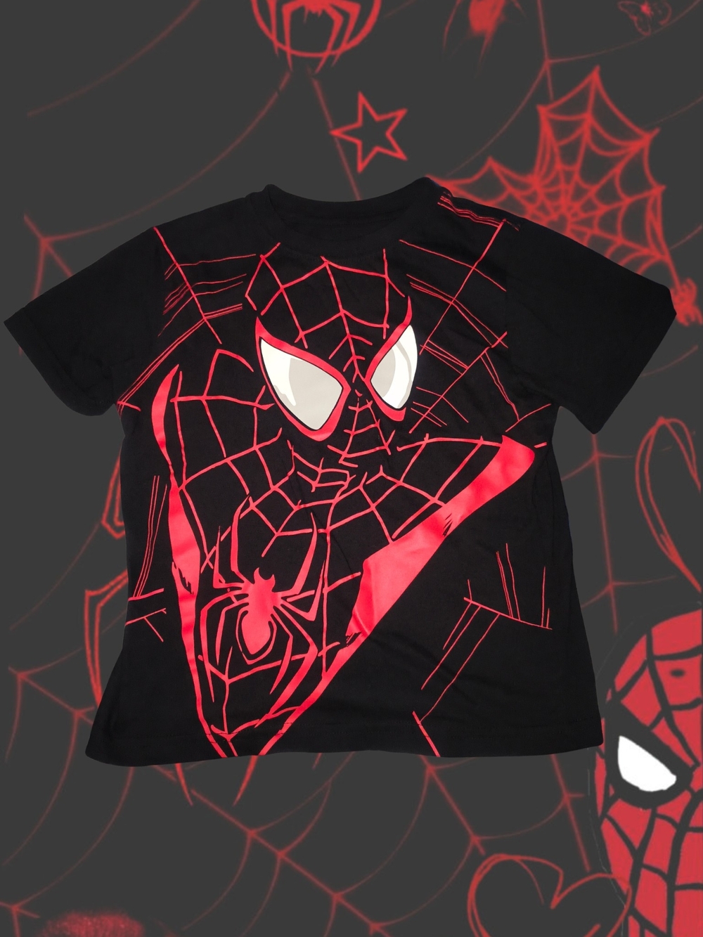 Cute Spiderman Miles Morales Baby Tee